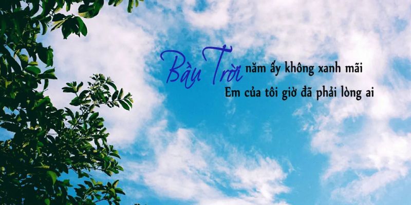 STT về bầu trời nắng, tận hưởng từng phút giây của một ngày đầy nắng ấm